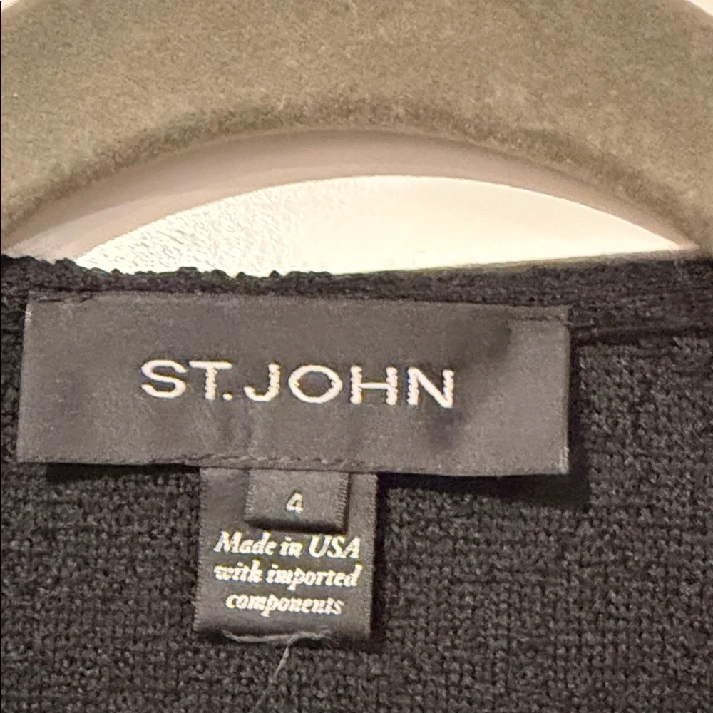 St.‎ John Collection Hannah Wool Blend A-Line Jacket 4